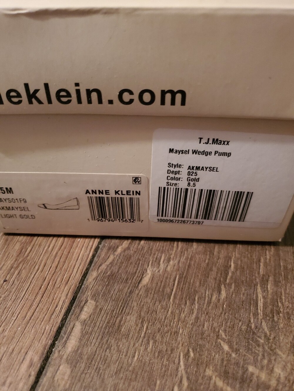 Anne Klein Maysel Wedge Pumps 8.5 - Picture 2 of 8